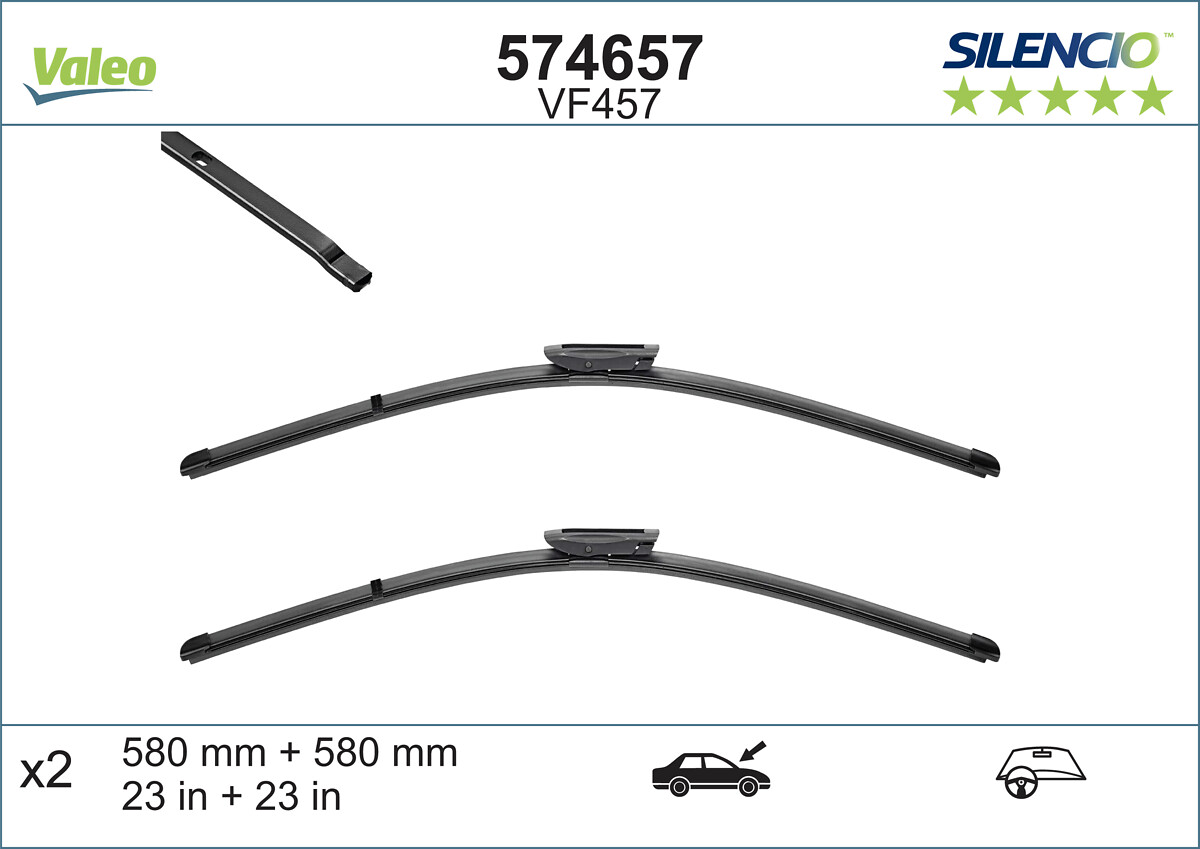 Wiper Blade - 574657 VALEO